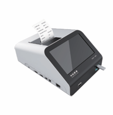 Fluorescence immunoassay analyzer and detection reagents