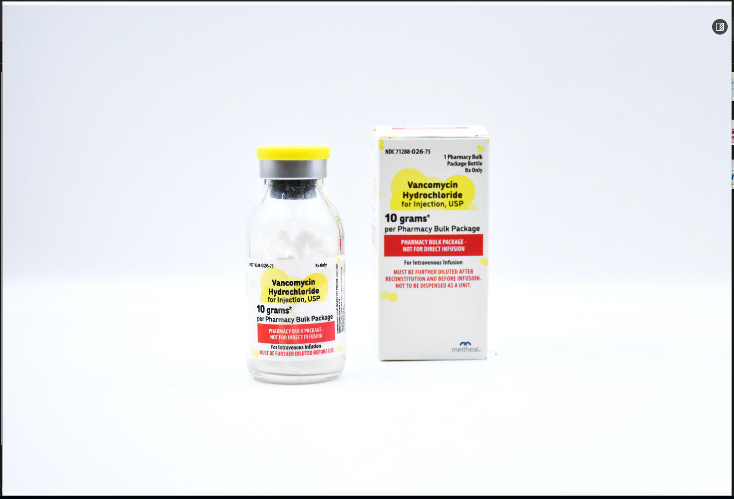 Vacomycin HCl  for Injection