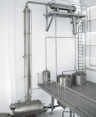 Recovery Device For Carbinol And Ethanol