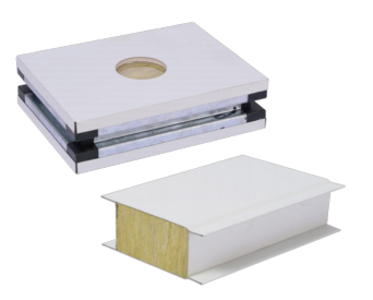 MAGNESIUM OXIDE ROCK WOOL SANDWICHCLEAN ROOM PANEL