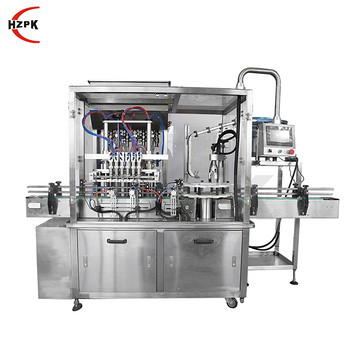 Automatic smallbottle filling and capping machine