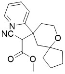 α-氰基-9-(2-吡啶基)-6-氧杂螺[4.5]癸烷-9-乙酸甲酯