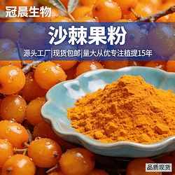 大果沙棘喷雾干燥果粉新疆沙棘果汁粉