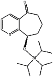 (R)-9-(三异丙基硅烷基氧基)-6,7,8,9-四氢-5H-环庚三烯并[b]吡啶-5-酮