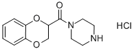 N-[(1,4-苯并二噁烷-2-基)羰基]哌嗪鹽酸鹽