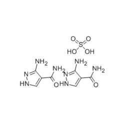 3-氨基-4-甲酰胺基吡唑半硫酸盐 