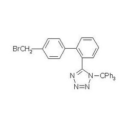 N-(三苯基甲基)-5-(4’-溴甲基联苯-2-基)四氮唑 中间体