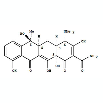 盐酸四环素化学结构图片