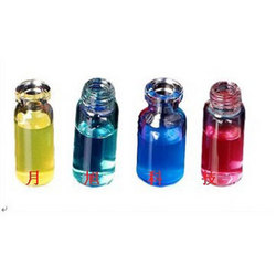 白色 PTFE/红色硅胶垫片 +蓝色开孔螺纹盖, 专用于2ml 9-425 螺口样品瓶