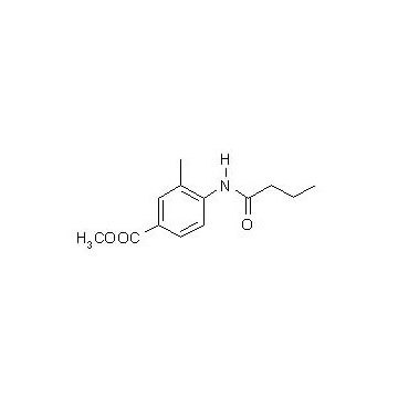 3-甲基-4-正丁酰胺基苯甲酸甲酯 医药中间体