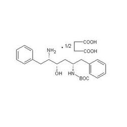 (2S,3S,5S)-5-叔丁氧基甲酰氨基-2-氨基-3-羟基-1,6-二苯基己烷琥珀酸盐