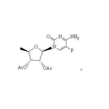 2&acute;,3&acute;-二-O-乙酰基-5&acute;-脱氧-5-氟胞苷