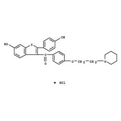 [6-羥基-2-(4-羥苯基)苯并[b]噻酚-3-基]-[4-[2-(1-哌啶基)乙氧基]-苯基]-甲酮鹽酸鹽 其他西藥原料
