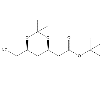 (4R-Cis)-6-氰基-2,2-二甲基-1,3-二氧戊环乙酸叔丁酯(ATS-8)