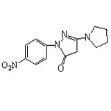 1-(对硝基苯基)-3-(1-吡咯烷基)-5-吡唑酮（30818-17-8）