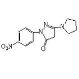 1-(對硝基苯基)-3-(1-吡咯烷基)-5-吡唑酮（30818-17-8）