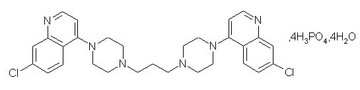磷酸哌喹 抗寄生虫病药