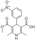 2,6-二甲基-5-甲氧羰基-4-(3-硝基苯基)-1,4-二氢吡啶-3-羧酸(乐卡地平主环)