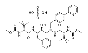 阿扎那韋硫酸鹽 