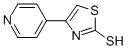 4-(4-Pyridinyl)thiazole-2-thiol          CAS： 77168-63-9   