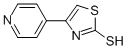 4-(4-Pyridinyl)thiazole-2-thiol          CAS： 77168-63-9   