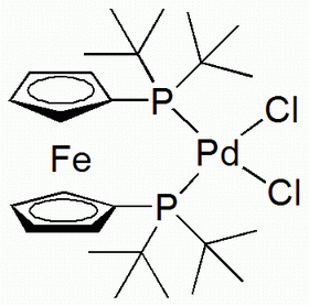 二氯[1,1´-双(二叔丁基膦)二茂铁]钯(II)