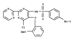N-[6-氯-5-(2-甲氧基苯氧基)[2,2&acute;-二嘧啶]-4-基]-4-叔丁基苯磺酰胺
