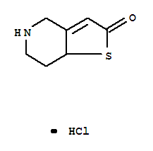 5,6,7,7a-四氢噻吩并[3,2-c]吡啶-2(4H)-酮盐酸盐