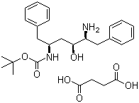 [2S,3S,5S]-2-氨基-3-羟基-5-叔丁氧羰基氨基-1,6-二苯基己烷琥珀酸盐
