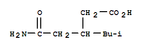 3-(氨甲酰甲基)-5-甲基己酸