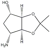 (3AR,4S,6R,6AS)-6-氨基四氢-2,2-二甲基-4H-环戊烯并-1,3-二氧杂环戊烷-4-醇