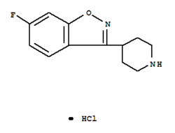 6-氟-3-哌啶-4-基-1,2-苯并異唑鹽酸鹽