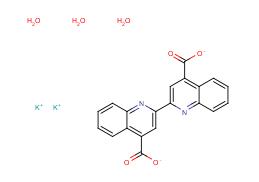 2,2´-聯喹啉-4,4´-二甲酸二鉀鹽三水合物
