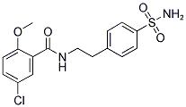 4-[2-(2-甲氧基-5-氯苯甲酰胺基)乙基]苯磺酰胺