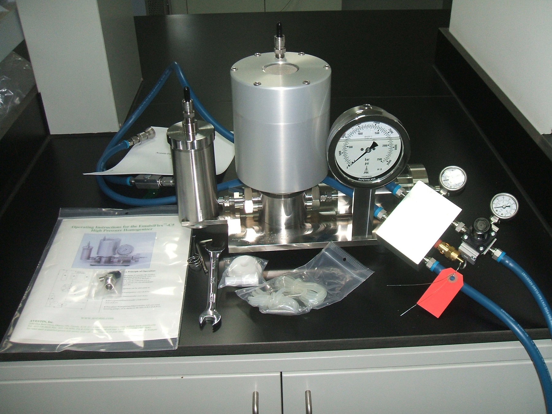 無油超高壓均質機 45000Psi高壓細胞破碎儀