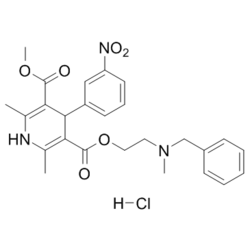 盐酸尼卡地平, Nicardipine Hydrochloride, 54527-84-3