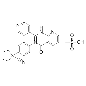 甲磺酸阿帕替尼, Apatinib Mesylate,1218779-75-9