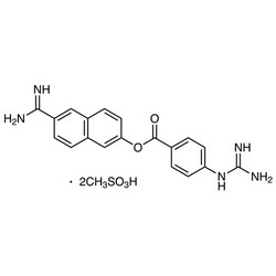 甲磺酸萘莫司他,  Nafamostat mesylate, 82956-11-4