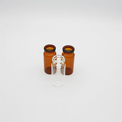 5ml clear amber pharmaceutical glass vials for injection