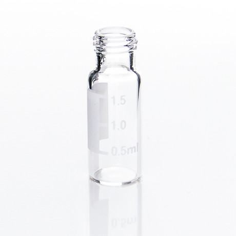 2ml 透明9mm短螺纹广口样品瓶 带书写处 11.6*32mm