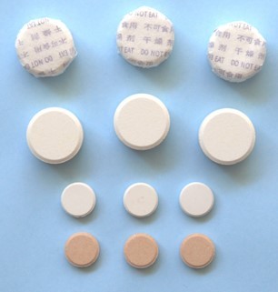 干燥剂袋 | 干燥剂罐 | 干燥剂片