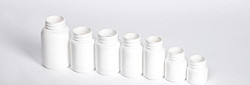 高密度聚乙烯瓶（HDPE）和兒童阻開蓋（CRC）