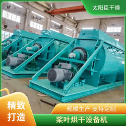 太陽(yáng)臣干燥 氧化鎂槳葉干燥機(jī) 污泥顆粒烘干機(jī) 染料污泥干燥機(jī)