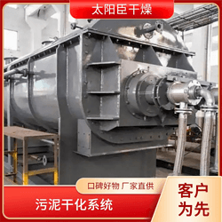 太陽臣干燥 硅藻泥干燥機(jī) 聚苯硫醚槳葉干燥機(jī) 膨潤土污泥烘干機(jī)