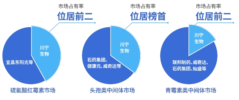  川宁生物产品市占率