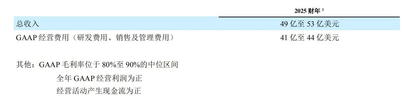 2025年全年?duì)I收的費(fèi)用指引概述