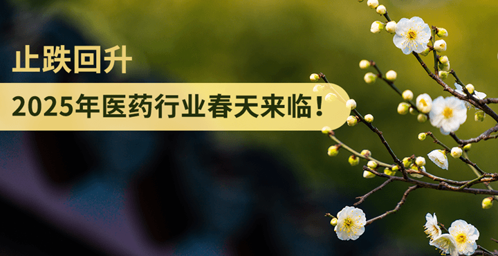 2025年醫(yī)藥行業(yè)止跌回升，行業(yè)春天來臨