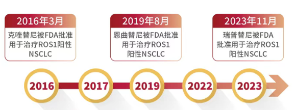 圖1 美國FDA批準(zhǔn)的ROS1抑制劑圖片來源：正大制藥訂閱號 盡管ROS1融合僅占非小細(xì)胞肺癌的1-2%（美國年新診約3000例），但競爭格局已然白熱化。目前，輝瑞的第一代ALK抑制劑Xalkori因療效局限逐漸淡出市場，羅氏的Rozlytrek與BMS的Augtyro是市場主力。 Ibtrozi上市將與三大巨頭的明星產(chǎn)品展開廝殺。但I(xiàn)btrozi仍有破局優(yōu)勢，具備BIC潛力。 腦轉(zhuǎn)移克星：腦部是ROS1肺癌最常見的進(jìn)展部位，Ibtrozi可穿透血腦屏障，在關(guān)鍵臨床試驗中顯示：初治患者顱內(nèi)緩解率為73%，經(jīng)治患者顱內(nèi)緩解率為63%（15/24例）。 安全性良好：BMS的Augtyro雖療效強(qiáng)勁，卻因頭暈、認(rèn)知障礙等中樞神經(jīng)（CNS）副作用影響用藥體驗和劑量優(yōu)化。Ibtrozi對ROS1靶點選擇性更高，標(biāo)簽中無中樞神經(jīng)安全警告，安全性優(yōu)勢顯著。但I(xiàn)btrozi需警惕QT間期延長的心臟風(fēng)險。 長生存數(shù)據(jù)驚艷：Ibtrozi在中國開展的Trust-I試驗和全球范圍內(nèi)開展的Trust-II試驗這兩項單臂研究中展現(xiàn)出高緩解率及持久臨床獲益。 經(jīng)治患者：taletrectinib在TRUST-I和TRUST-II研究中的確認(rèn)客觀緩解率（cORR）分別為52%和62%。中位緩解持續(xù)時間（mDOR）13.2個月（Trust-I）。 初治患者：taletrectinib在TRUST-I和TRUST-II研究中的確認(rèn)客觀緩解率（cORR）分別為90%和85%。而此前的早期匯總分析顯示，患者中位緩解持續(xù)時間（DOR）達(dá)44.2個月，中位無進(jìn)展生存期（PFS）達(dá)45.6個月（近4年）。對比百時美施貴寶瑞普替尼的DOR為34個月和PFS為35.7個月，Ibtrozi在持久性上展現(xiàn)出更優(yōu)潛力。   小市場催生“10億美元炸彈”   追溯taletrectinib的研發(fā)歷程，頗具傳奇色彩。 Taletrectinib最初由第一三共開發(fā)。2018年，葆元醫(yī)藥與第一三共達(dá)成合作，獲得該藥全球開發(fā)、生產(chǎn)和商業(yè)化權(quán)益。2021年6月，信達(dá)生物與葆元醫(yī)藥簽訂了獨家許可協(xié)議，獲得大中華區(qū)共同開發(fā)和商業(yè)化taletrectinib的權(quán)益。而在2024年3月，Nuvation Bio又收購了葆元醫(yī)藥并囊獲該療法大中華區(qū)之外的開發(fā)權(quán)益。 在國內(nèi)，他雷替尼已獲得NMPA批準(zhǔn)用于經(jīng)ROS1-TKI治療后進(jìn)展的ROS1陽性NSCLC成人患者和一線治療未經(jīng)ROS1-TKI治療的ROS1陽性NSCLC患者，商品名達(dá)伯樂。 此次Ibtrozi在美國獲批上市，是其商業(yè)化路上的又一里程碑。據(jù)Nuvation Bio估計，美國每年新診斷的ROS1陽性非小細(xì)胞肺癌病例約為3000例。盡管覆蓋人群較小，但分析師仍預(yù)測Ibtrozi峰值銷售將超10億美元，躋身“重磅炸彈”行列。 一方面，Ibtrozi藥物本身具備BIC優(yōu)勢。 另一方面，指南更新為Ibtrozi帶來了機(jī)遇。過去，患者確診肺癌后常先接受PD-1免疫治療+化療，等基因檢測結(jié)果（需2-3周）出來顯示ROS1陽性時，很多人不愿再換藥，這嚴(yán)重限制了靶向藥使用。今年1月，美國權(quán)威NCCN指南更新，明確禁止對ROS1陽性患者使用免疫治療，為Ibtrozi上市掃清了關(guān)鍵障礙。 另外，Nuvation Bio的實控人David Hung也是一個傳奇人物，其曾經(jīng)創(chuàng)立Medivation，并在2016年以140億美元天價賣給輝瑞，締造生物醫(yī)藥史經(jīng)典并購案。 David Hung的二次創(chuàng)業(yè)，帶著Ibtrozi殺回抗癌藥戰(zhàn)場，正面叫板老東家輝瑞，同時挑戰(zhàn)百時美施貴寶和羅氏兩大巨頭，能否在ROS1市場殺出重圍？   結(jié)語   在我國非小細(xì)胞肺癌患者中，ROS1融合陽性的發(fā)生頻率相對更高一些，為2%-3%，但競爭也更為激烈。除了前文提及的克唑替尼、恩曲替尼、瑞普替尼、他雷替尼都已在國內(nèi)獲批，還有本土自研品種共同競爭ROS1肺癌市場。 正大天晴的安奈克替尼于2024年4月獲NMPA批準(zhǔn)上市，是首個獲批用于ROS1陽性的局部晚期或轉(zhuǎn)移性NSCLC成人患者的國產(chǎn)靶向藥，并于2024年11月納入最新版國家醫(yī)保目錄。其注冊研究數(shù)據(jù)顯示，安奈克替尼在總體人群ORR達(dá)81.08%，mPFS延長至17.25個月，24個月總生存率達(dá)82.18%。 在肺癌這個千億級市場，ROS1陽性患者雖是小眾群體，但小市場也大有可為，如果能做出優(yōu)效性，滿足迫切的臨床需求，也能成為“重磅炸彈”。 參考來源：1.https://www.fiercepharma.com/pharma/david-hung-nuvation-bio-wins-fda-approval-ibtrozi-challenge-pfizer-bms-and-roche-lung-cancer2.https://mp.weixin.qq.com/s/4WWlBoQm8n4Wec7rdgMugw3.https://mp.weixin.qq.com/s/rthsSocMqcAayfs-kbOZYw