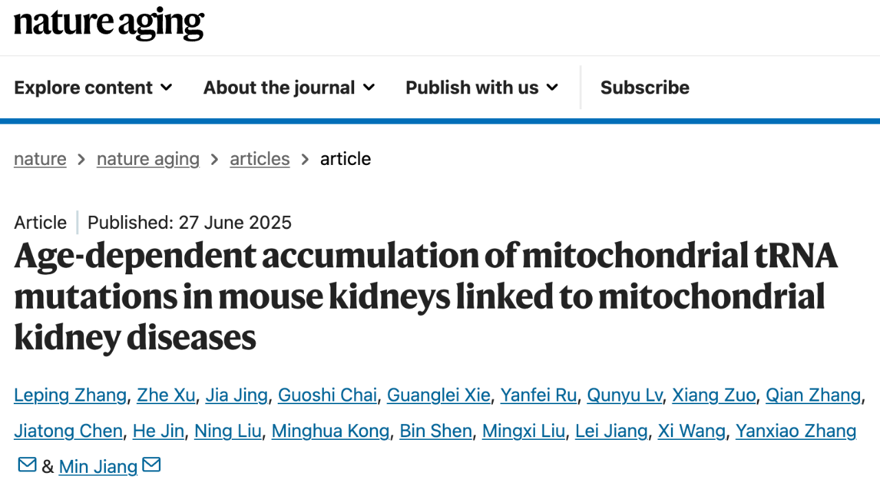 Maternal age enhances purifying selection on pathogenic mutations in complex I genes of mammalian mtDNA