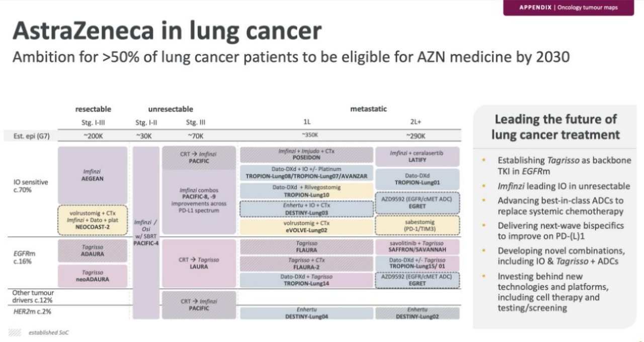 AstraZeneca in lung cancer